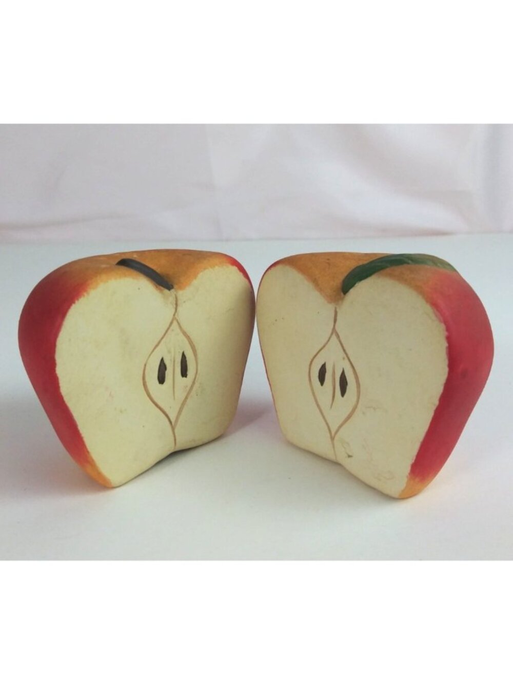 Vintage Sliced Apple Halves Salt & Pepper Shakers